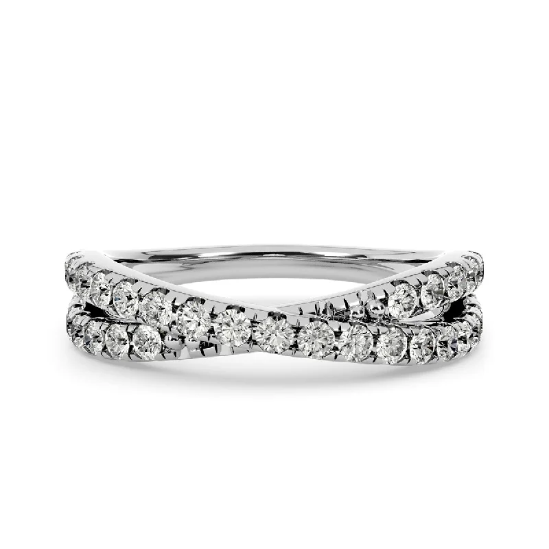 Pure crystal engagement rings-Diamond Ring