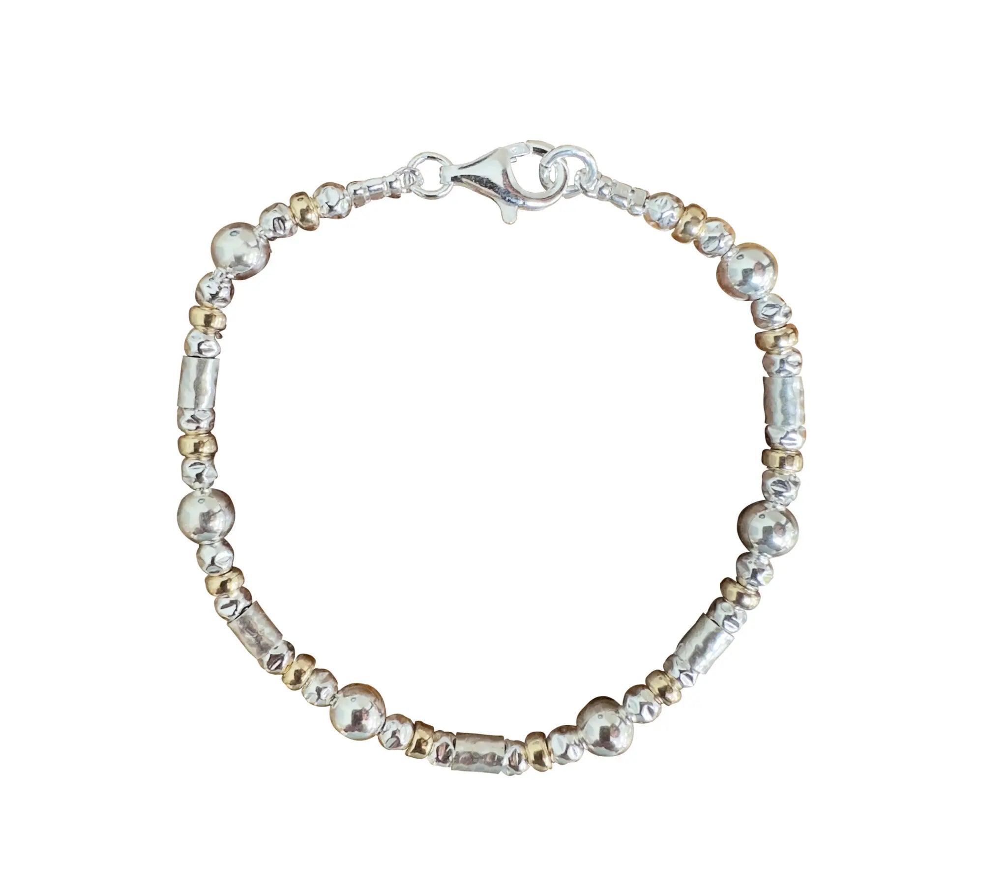 Yaron Morhaim Silver and Gold Bracelet