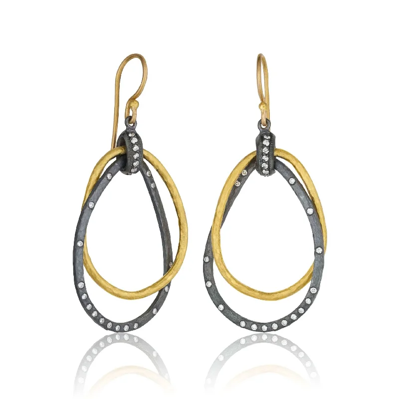 Java tile earrings-Lika Behar Kelly Earrings