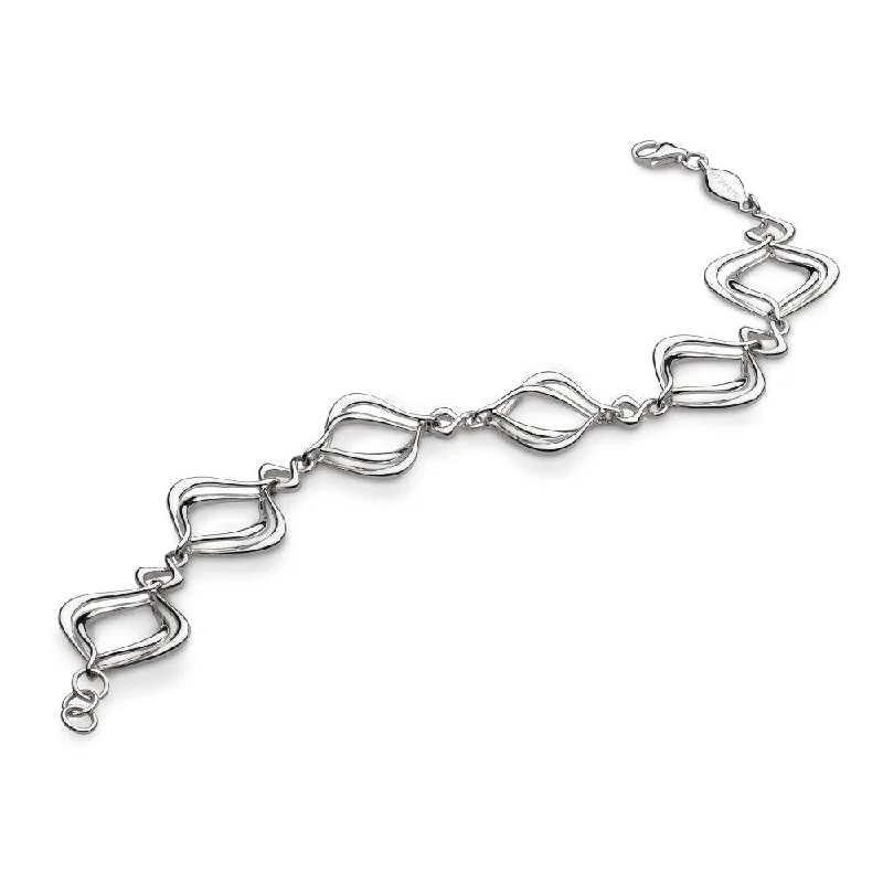 Kit Heath Alicia Entwine Bracelet - Sterling Silver or Rose Gold