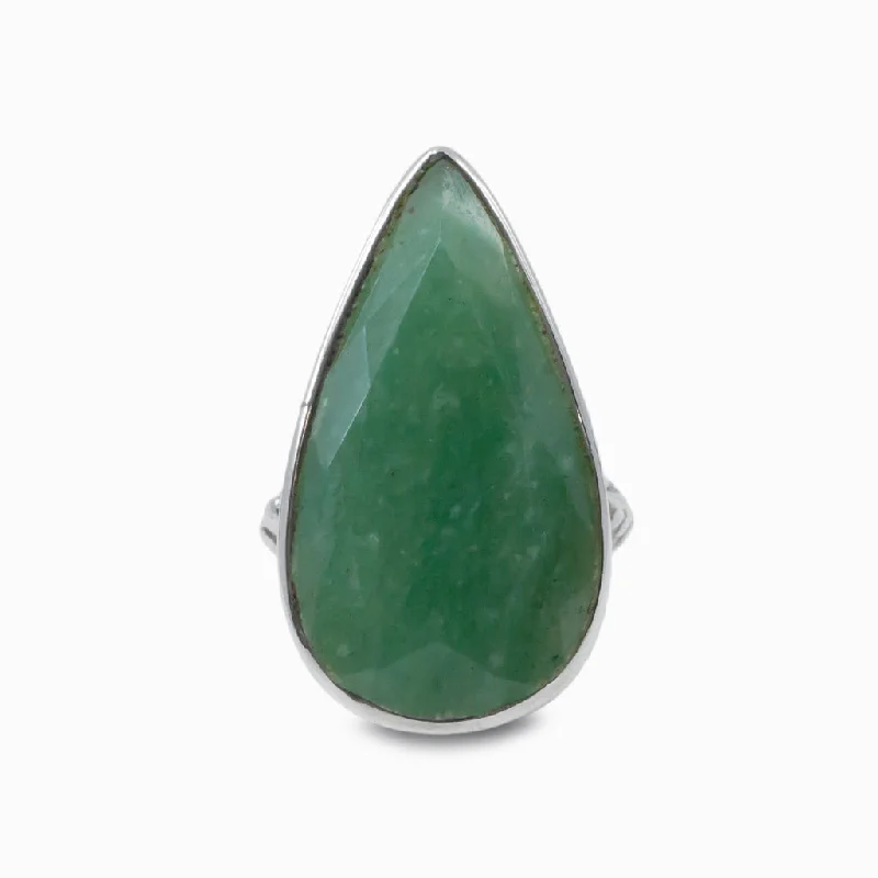 Mystic eye rings-Aventurine Ring