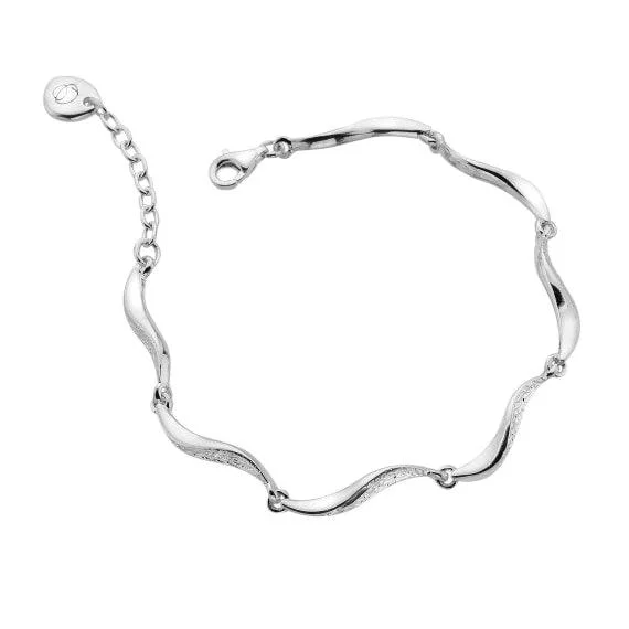 Sea Gems Silver Sea Water Bracelet