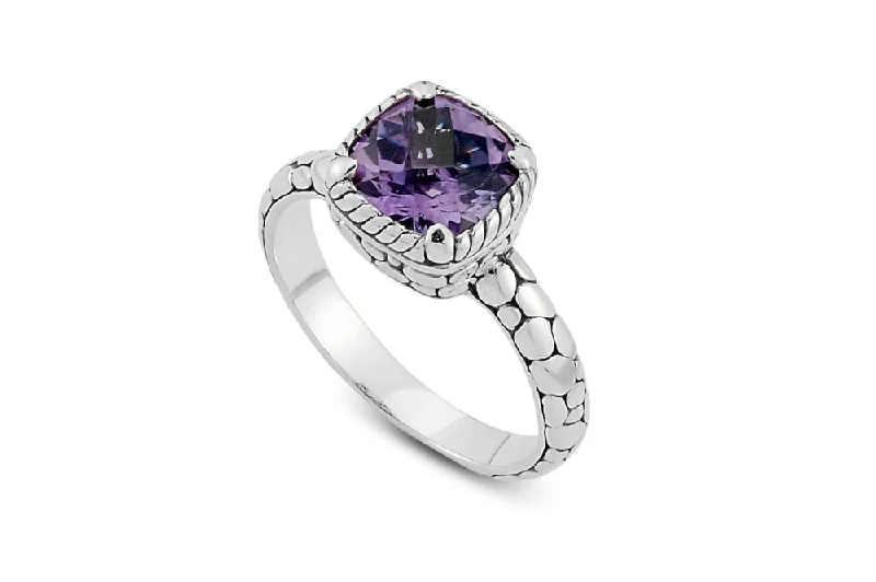 Full moon rings-Segara Ring- Amethyst