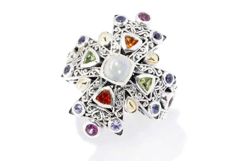 Tri-tone rings-Esperanza Ring