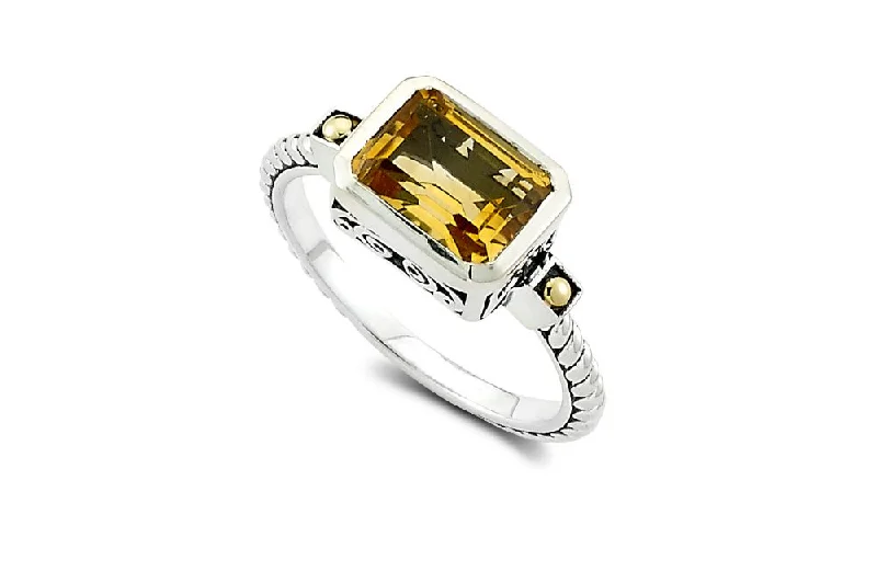 Mystic eye rings-Eirini Ring- Citrine