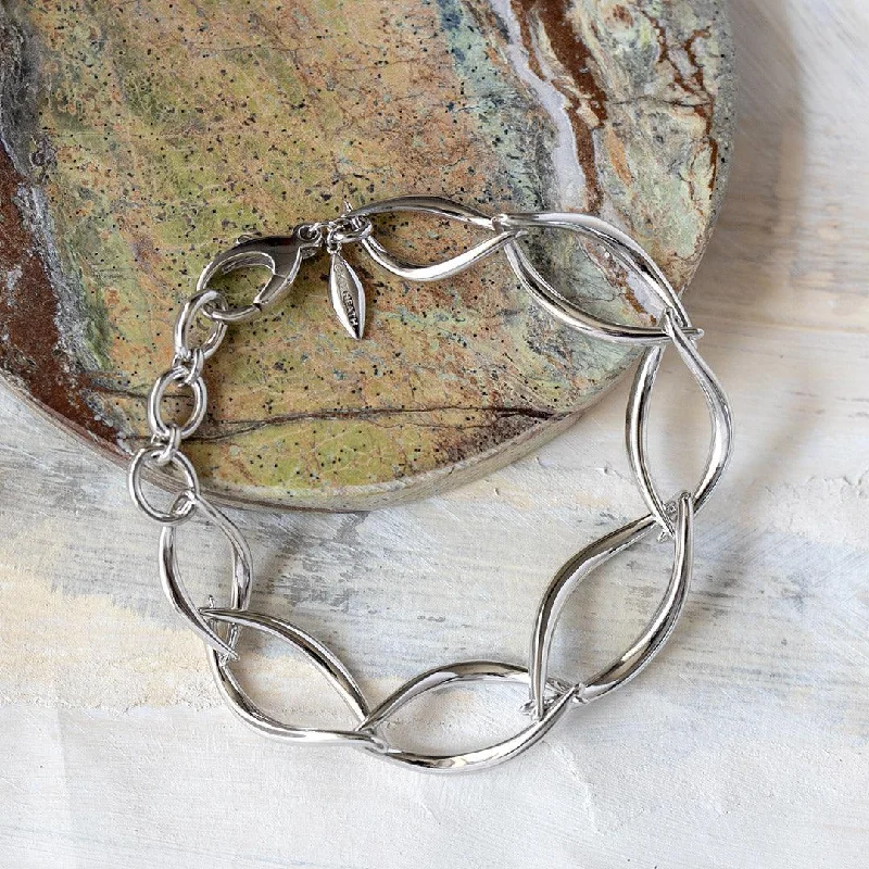 Kit Heath Entwine Twine Twist Link Statement Bracelet