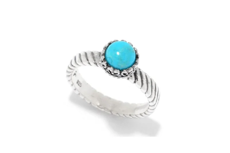 Pure crystal rings-Comet Ring- Turquoise