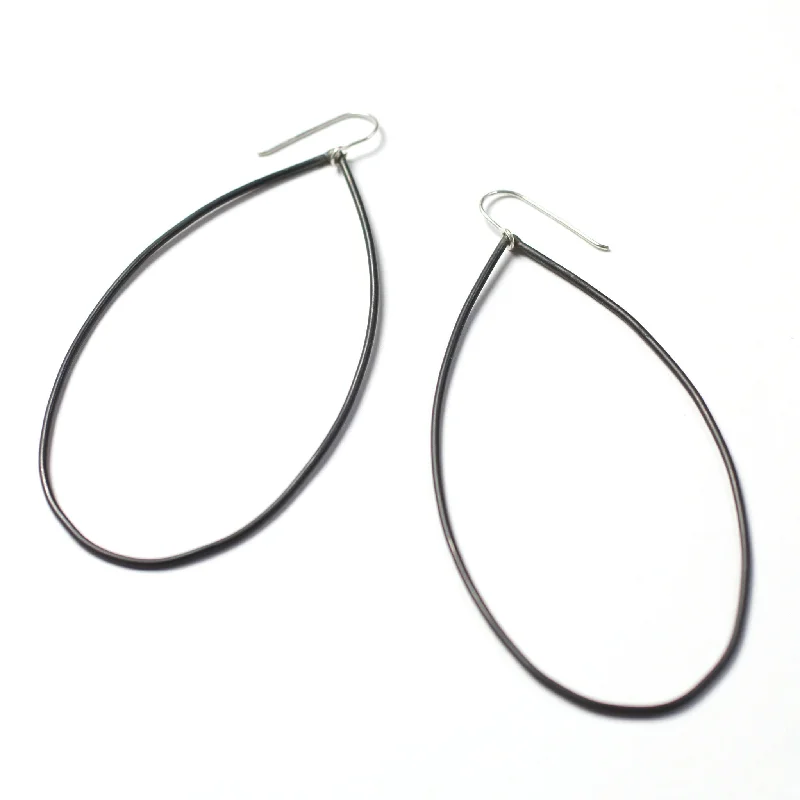 Curved design earrings-extra large Gabrielle earrings