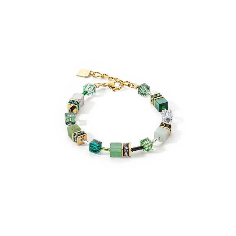 Coeur de Lion Iconic Precious Green GeoCUBE® Bracelet