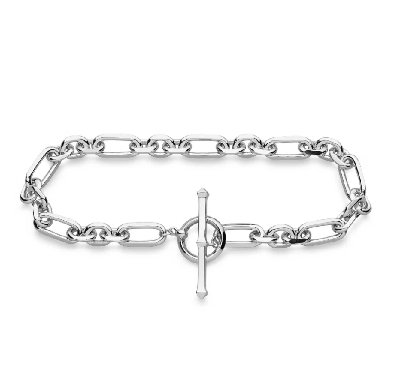 Kit Heath Revival Astoria Figaro Chain Link T-bar Bracelet