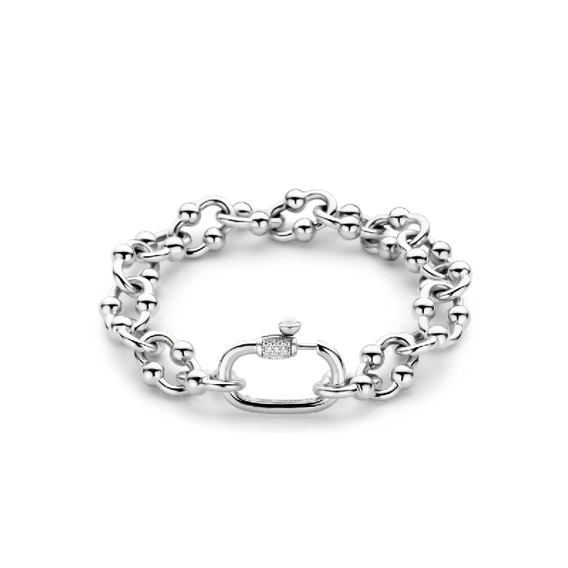 Ti Sento Silver Chunky Link Bracelet