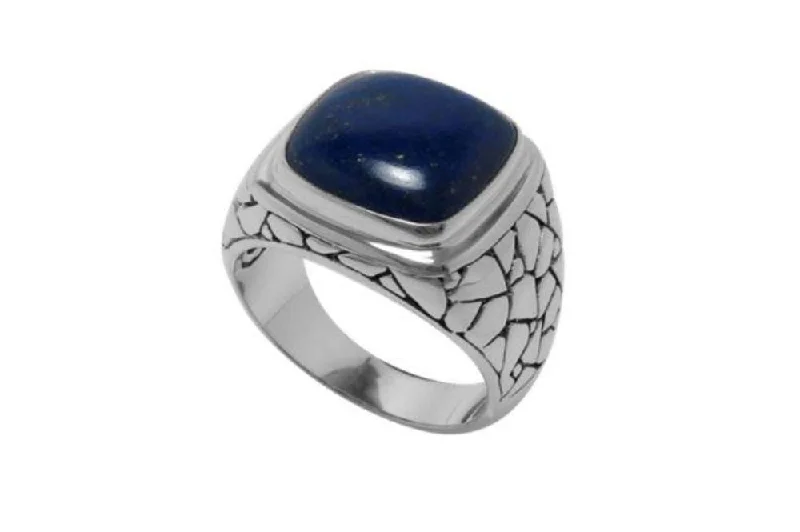 Light clay rings-Biru Ring- Lapis