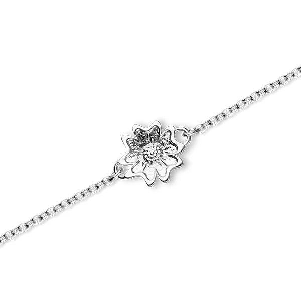 Scottish Primrose Silver Bracelet BL513