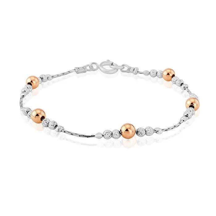 Lavan Rose Gold and Sterling Silver Bracelet