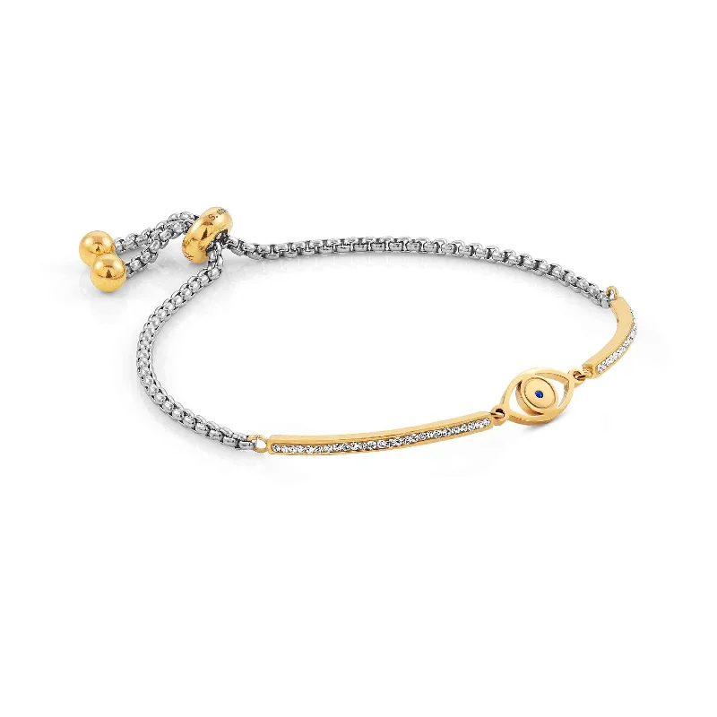 Nomination Milleluci Gold Greek Eye Bracelet