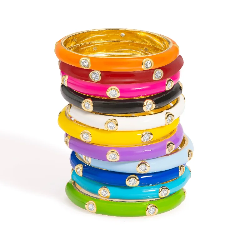 Rustic lock rings-Candy Coated | Ring