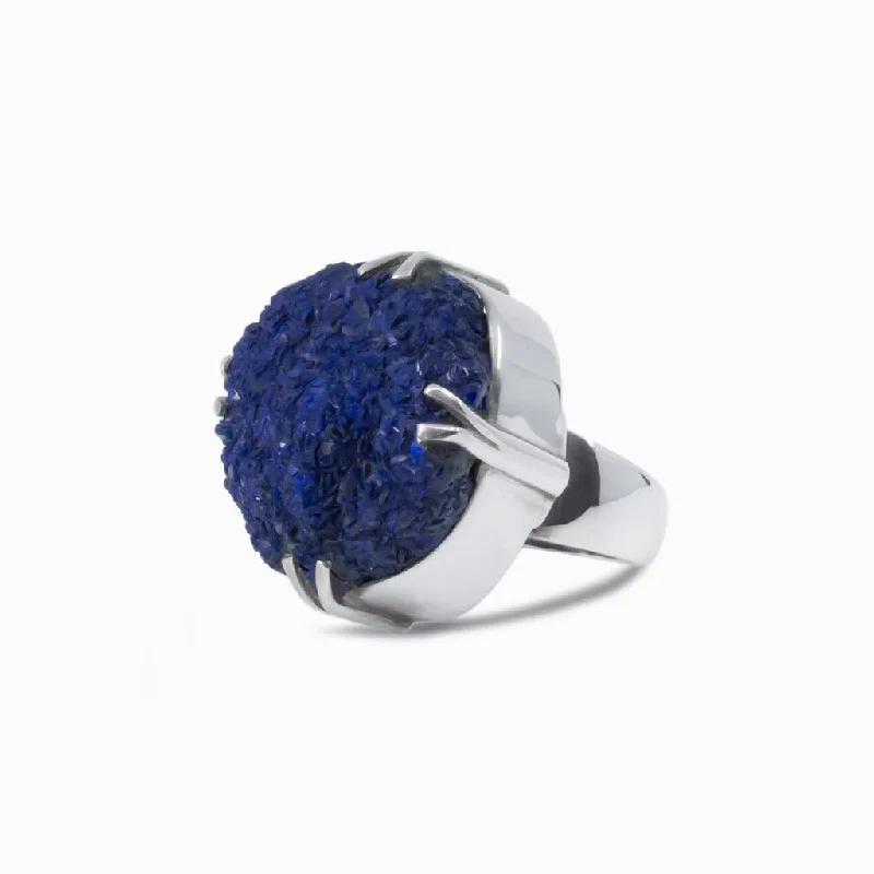 High gloss rings-Azurite Ring