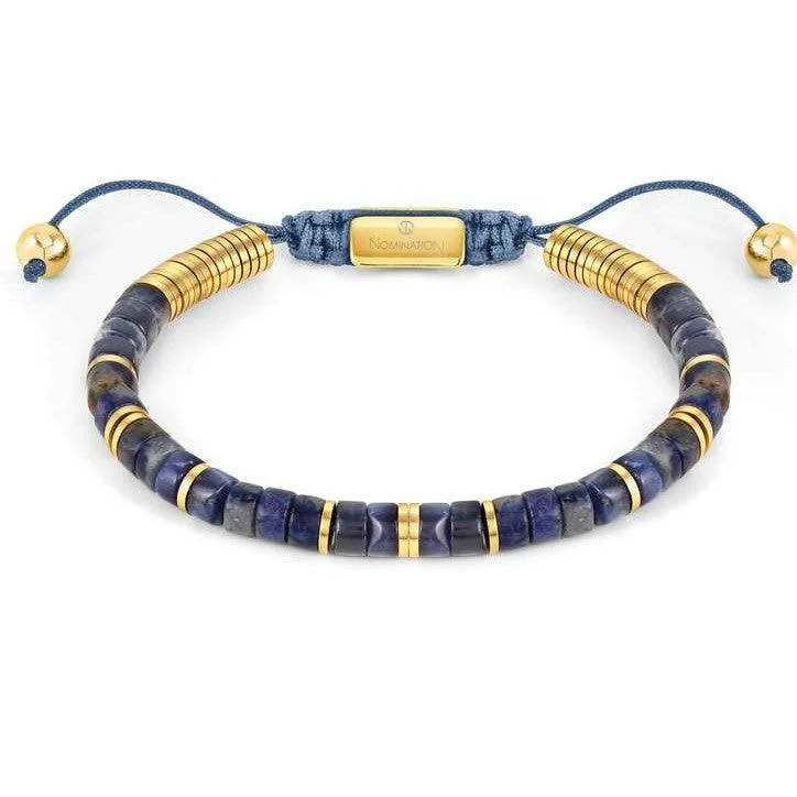 Nomination Instinct Style Sodalite Stone Bracelet