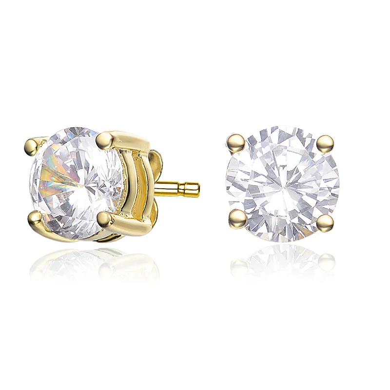 Spinel earrings-Monfort Solitaire Stud Limited Edition Earrings