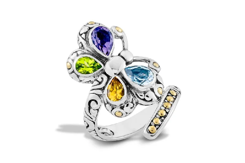 Victorian style rings-Kawio Ring- Multi