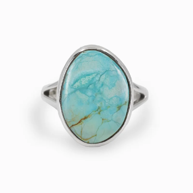 Hope charm rings-Amaroo Turquoise Ring