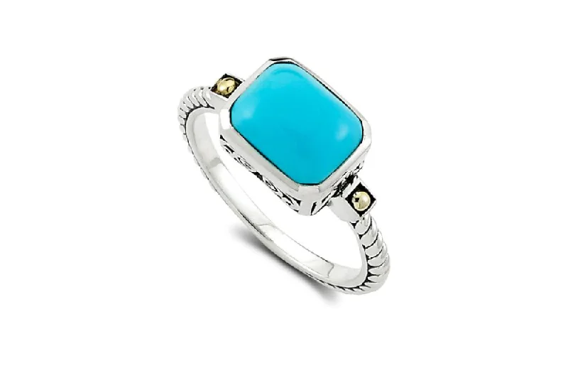 Victorian style rings-Eirini Ring- Turquoise