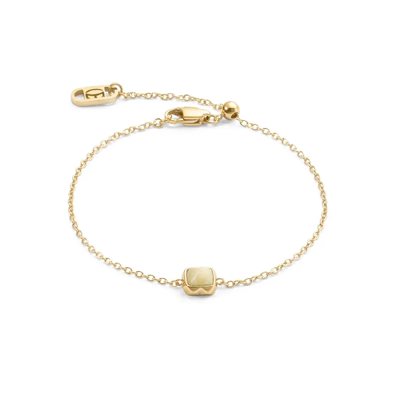 Coeur De Lion Gold November Birthstone Citrine Bracelet