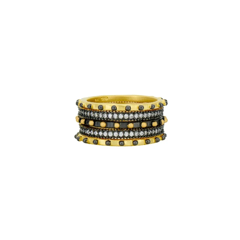 Old cameo rings-West Point 5-Stack Ring