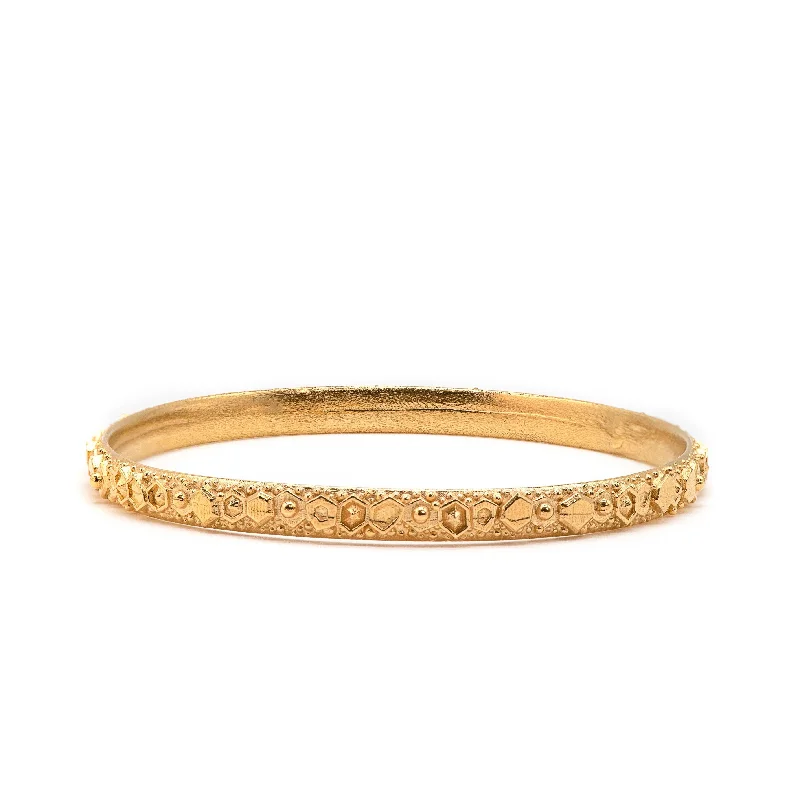 Dainty London Gold Vermeil Hebe Bangle