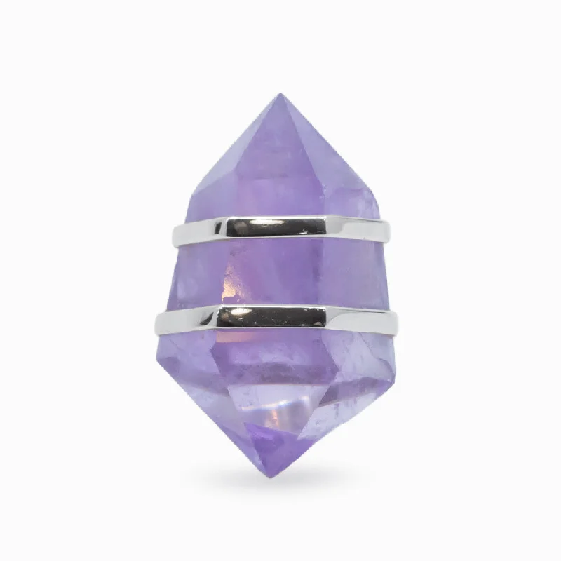 Fox design rings-Amethyst Ring